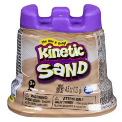 Kinetic Sand Brown with Castle Mold