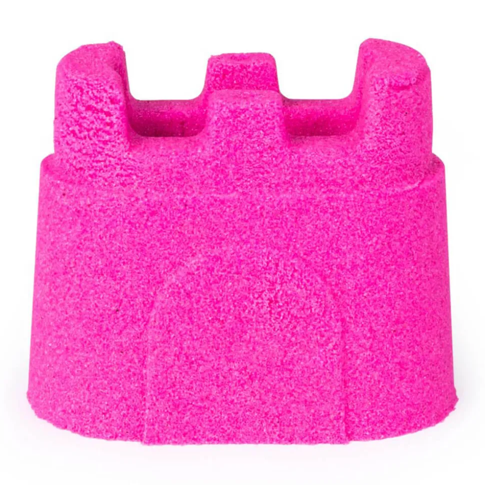 Kinetic Sand Pink with Castle Mold