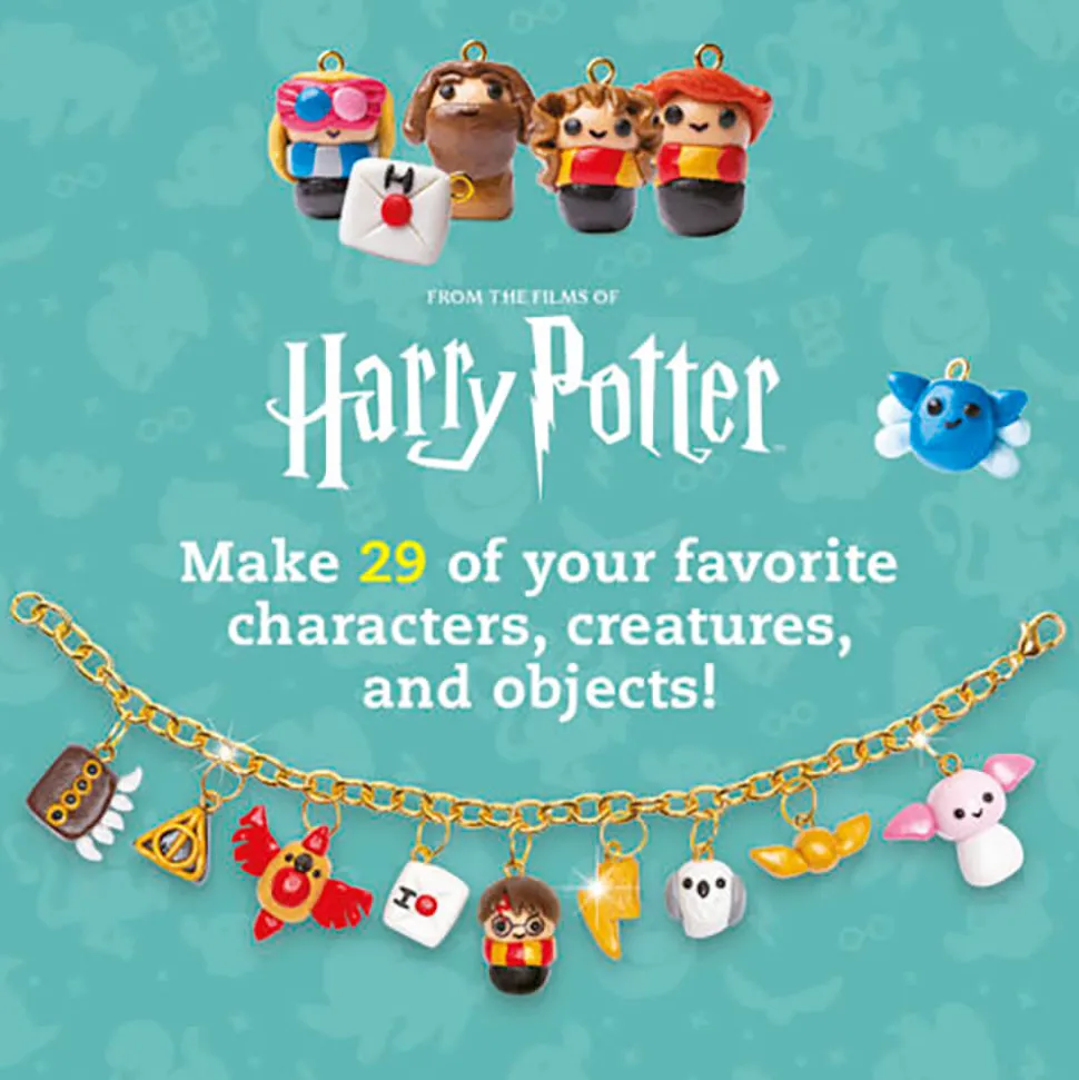 KLUTZ Harry Potter Clay Charms Book and Activity Kit