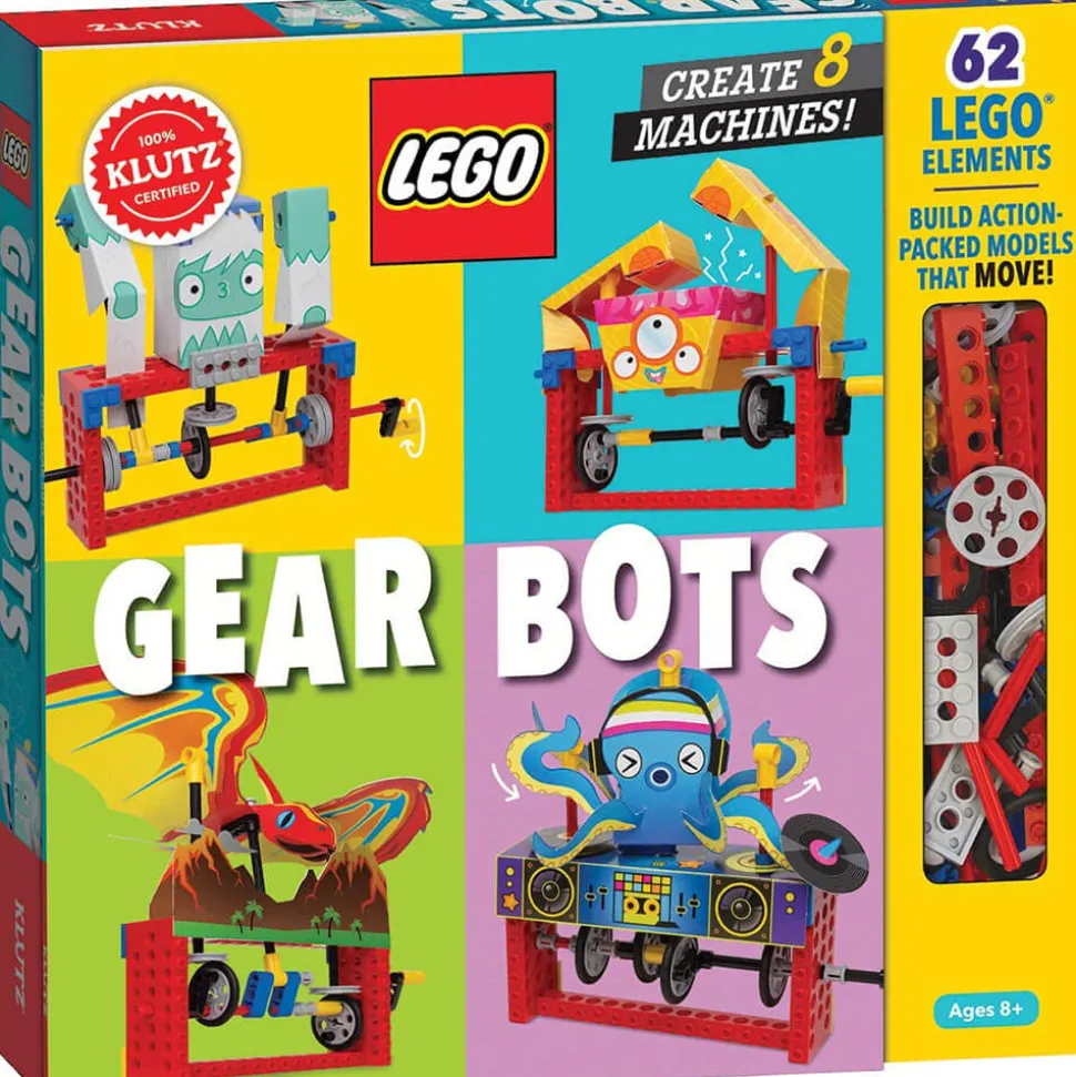 Klutz LEGO® Gear Bots Book&Activity Kit