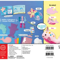 KLUTZ My Cat Mermaid&Friends Book and Craft Kit