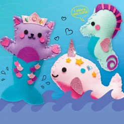KLUTZ My Cat Mermaid&Friends Book and Craft Kit