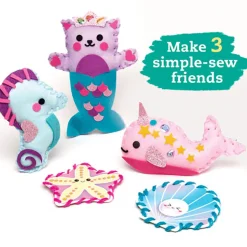 KLUTZ My Cat Mermaid&Friends Book and Craft Kit