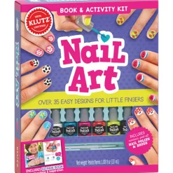 KLUTZ Nail Art Book and Activity Kit