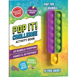 Klutz Pop-It Challenge Activity Book Book&Activity Kit