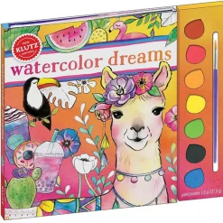KLUTZ Watercolor Dreams Book and Paint Kit