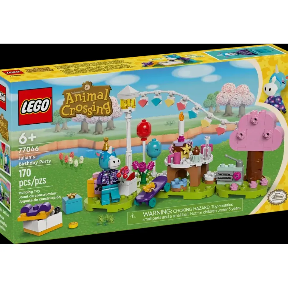 LEGO® Animal Crossing™ Julian's Birthday Party Building Set (77046)