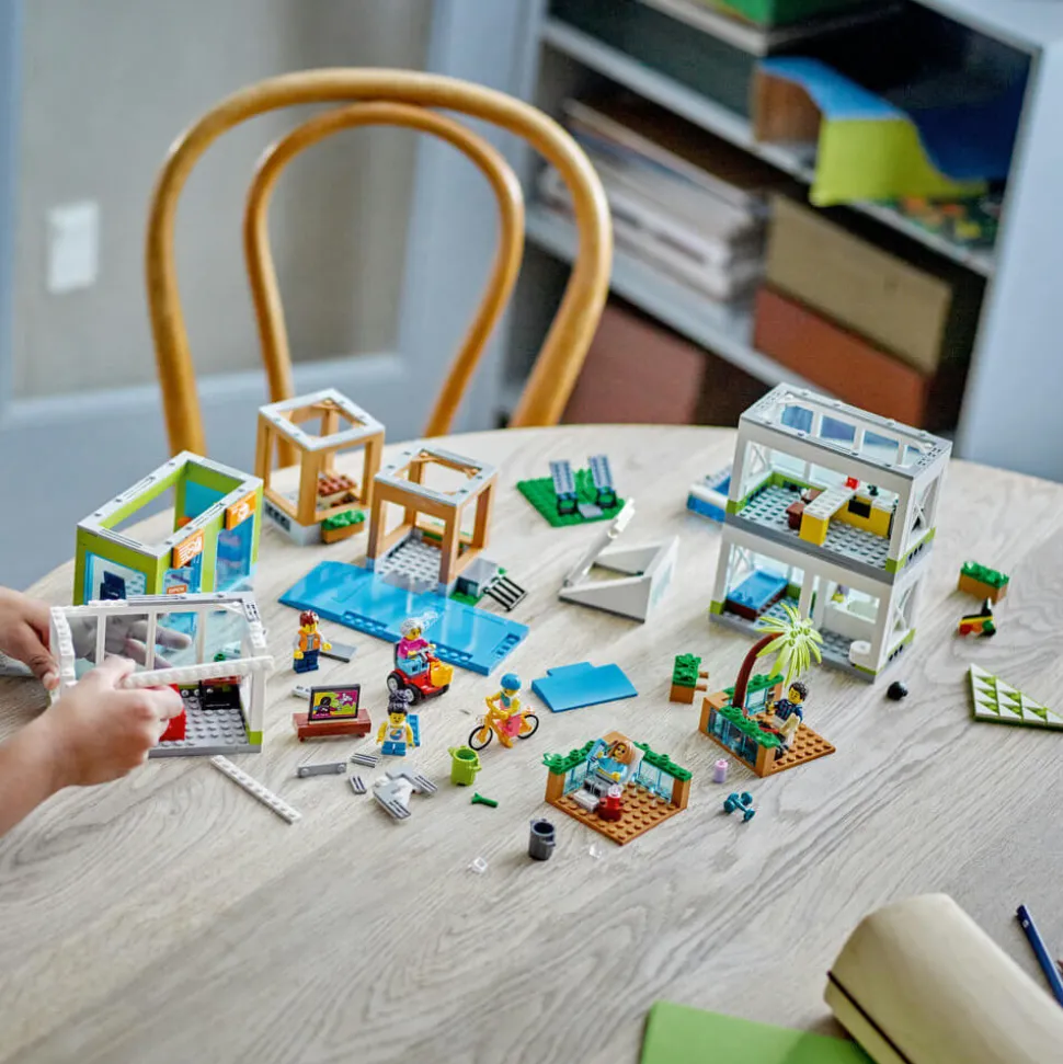 LEGO® City Apartment Building 60365 Building Toy Set (688 Pieces)