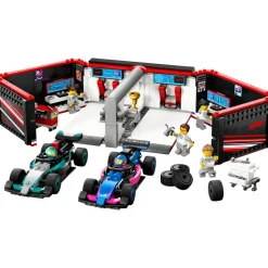 LEGO® City F1 Garage&Mercedes-AMG&Alpine Cars Building Kit 60444