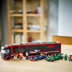 LEGO® City F1 Truck with RB20&AMR24 F1 Cars Building Kit 60445
