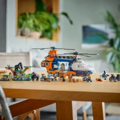 LEGO® City Jungle Explorer Helicopter at Base Camp 881 Piece Building Set (60437)