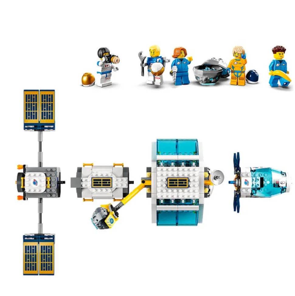 LEGO City Space Lunar Space Station 500 Pc Building Set (60349)