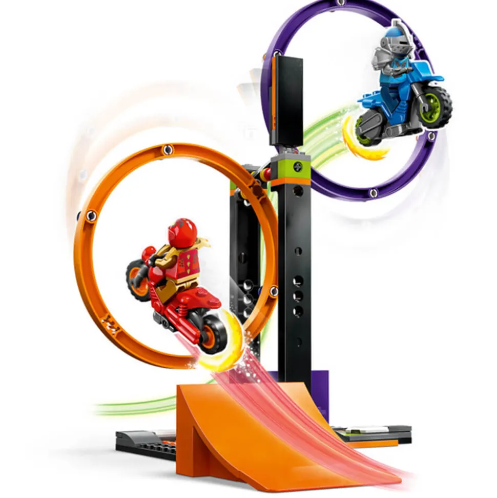 LEGO® City Spinning Stunt Challenge 117 Piece Building Set (60360)