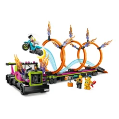 LEGO® City Stunt Truck&Ring of Fire Challenge 479 Piece Building Set