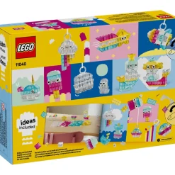 LEGO® Classic Magical Transparent Box 340 Piece Building Kit (11040)