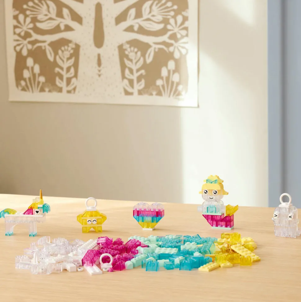 LEGO® Classic Magical Transparent Box 340 Piece Building Kit (11040)