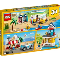 LEGO® Creator Beach Camper Van 556 Piece Building Kit (31138)