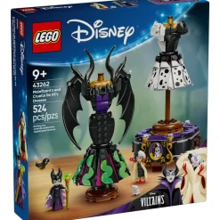 LEGO® Disney Maleficent's and Cruella De Vil's Dresses 524 Piece Build