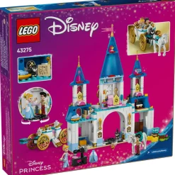 LEGO® Disney Princess Cinderella's Castle&Horse Carriage Building Kit 43275