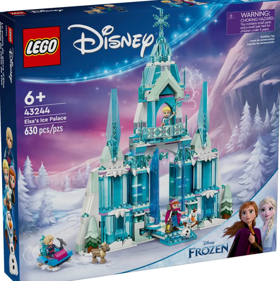 LEGO® Disney Princess Elsa's Ice Palace 630 Piece Building Set (43244)