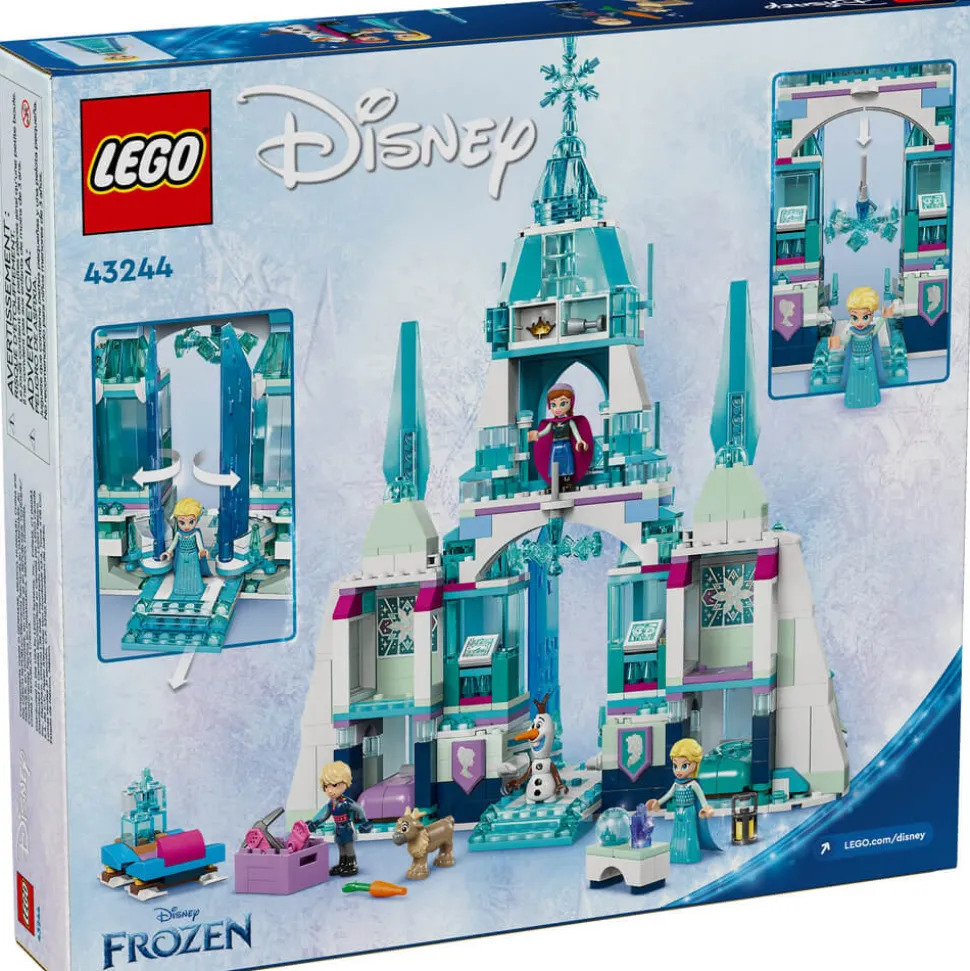 LEGO® Disney Princess Elsa's Ice Palace 630 Piece Building Set (43244)