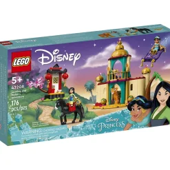 LEGO Disney Princess Jasmine and Mulan’s Adventure 176 Piece Set