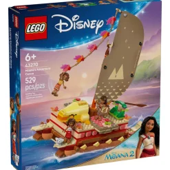 LEGO® Disney Princess Moana's Adventure Canoe Building Kit 43270