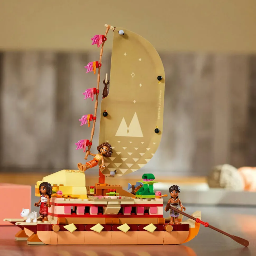 LEGO® Disney Princess Moana's Adventure Canoe Building Kit 43270