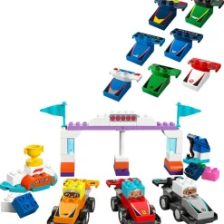 LEGO® DUPLO F1 Team Race Cars&Drivers Building Kit 10445
