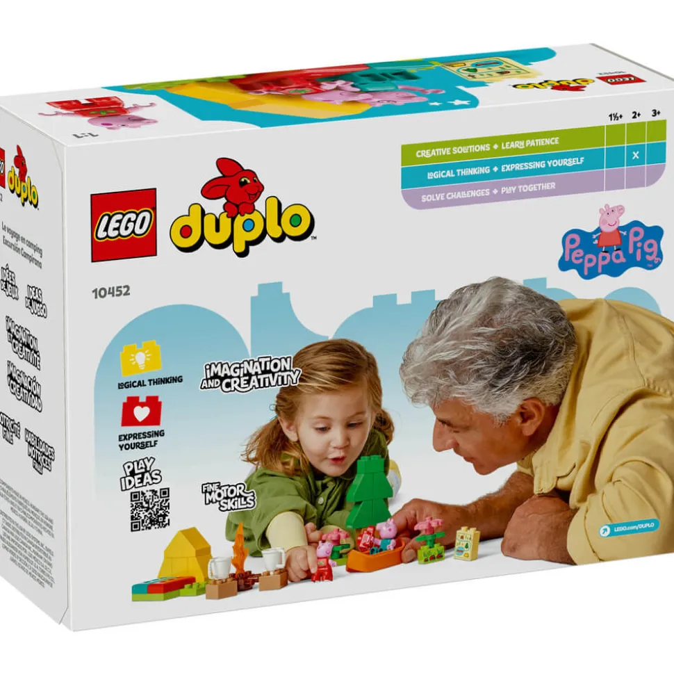 LEGO® DUPLO Peppa Pig Camping Trip 32 Piece Building Kit (10452)