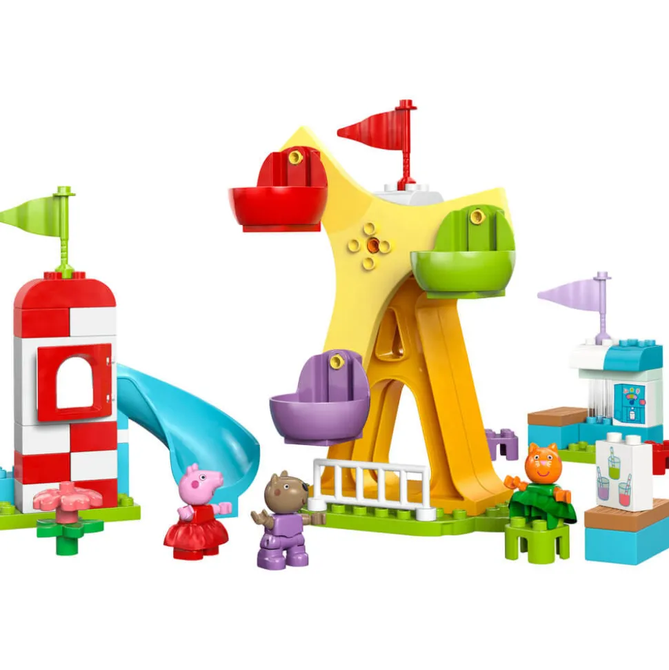 LEGO® DUPLO Peppa Pig Funfair 53 Piece Building Kit (10453)