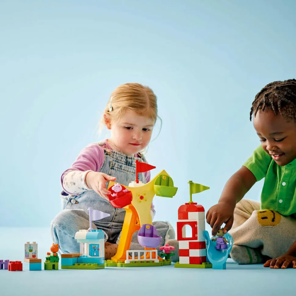 LEGO® DUPLO Peppa Pig Funfair 53 Piece Building Kit (10453)