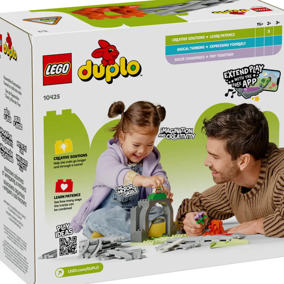 LEGO® DUPLO Train Tunnel and Tracks Expansion Set Building Kit 10425