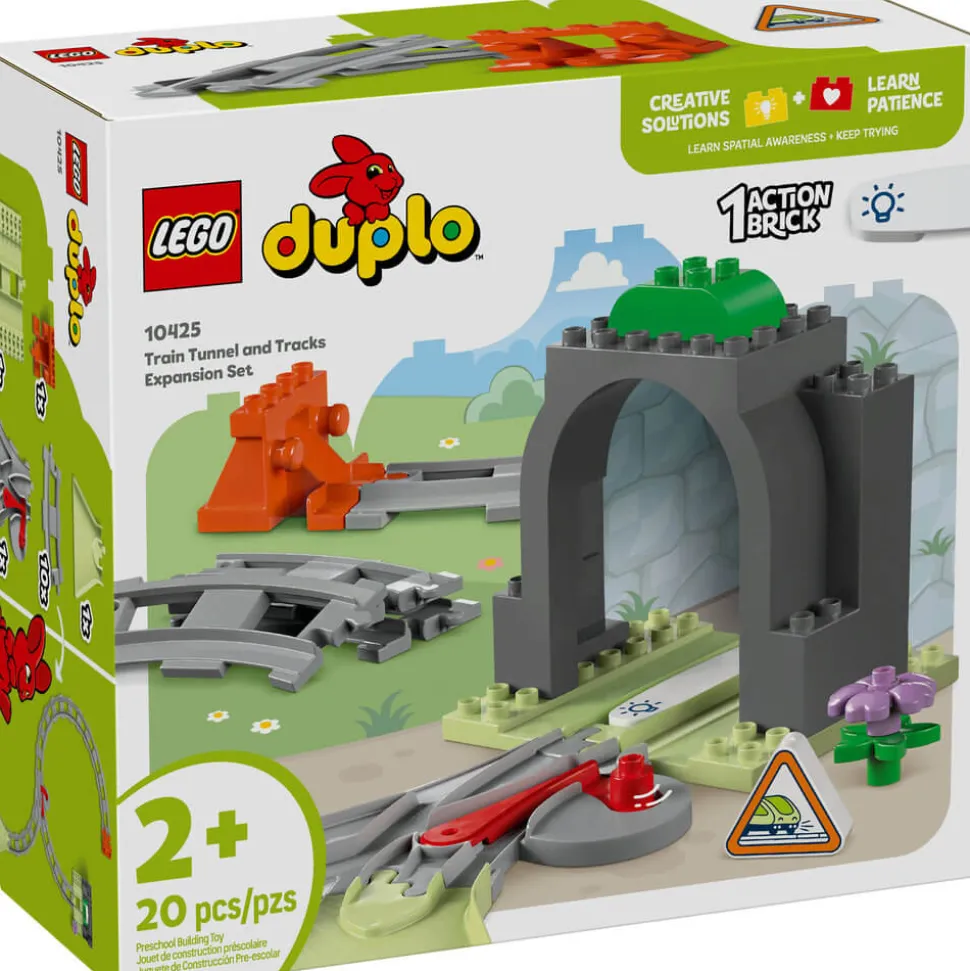 LEGO® DUPLO Train Tunnel and Tracks Expansion Set Building Kit 10425