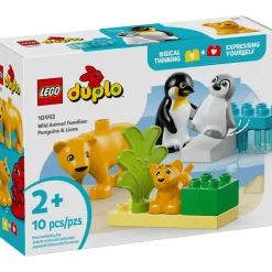 LEGO® DUPLO Wild Animal Families: Penguins&Lions Building Kit 10442