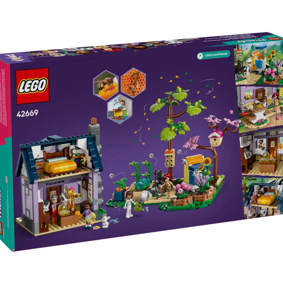 LEGO® Friends Beekeepers' House and Flower Garden Building Kit 42669