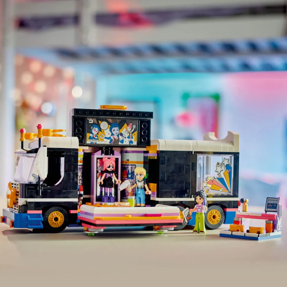 LEGO® Friends Pop Star Music Tour Bus Toy 42619
