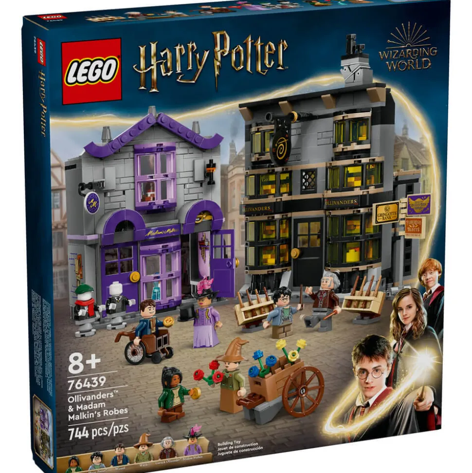 LEGO® Harry Potter Ollivanders&Madam Malkin's Robes 744 Piece Building Set (76439)