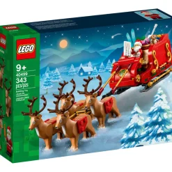 LEGO® Iconic Santa's Sleigh 343 Piece Building Kit (40499)