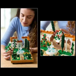 LEGO® Icons Fountain Garden Building Kit 10359