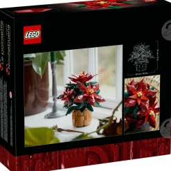 LEGO® Icons Poinsettia 608 Piece Building Kit (10370)