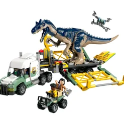 LEGO® Jurassic World Dinosaur Missions: Allosaurus Transport Truck 588 Piece Building Set (76966)