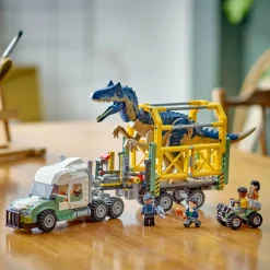 LEGO® Jurassic World Dinosaur Missions: Allosaurus Transport Truck 588 Piece Building Set (76966)