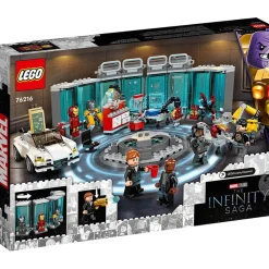 LEGO® Marvel Iron Man Armory 76216 Building Kit (496 Pieces)