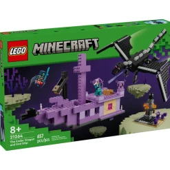 LEGO® Minecraft The Ender Dragon and End Ship 657 Piece Building Set (21264)