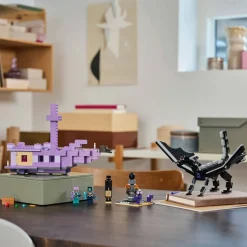 LEGO® Minecraft The Ender Dragon and End Ship 657 Piece Building Set (21264)