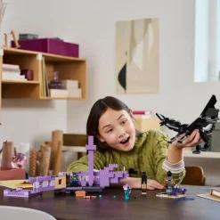 LEGO® Minecraft The Ender Dragon and End Ship 657 Piece Building Set (21264)