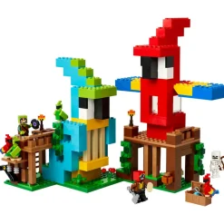 LEGO® Minecraft The Parrot Houses 535 Piece Building Kit (21282)