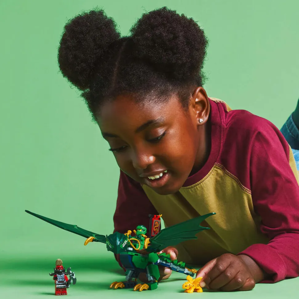LEGO® Ninjago Lloyd's Green Forest Dragon Building Kit 71829