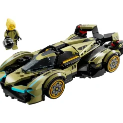 LEGO® Speed Champions Lamborghini Lambo V12 Vision GT Super Car 230 Piece Building Set (76923)
